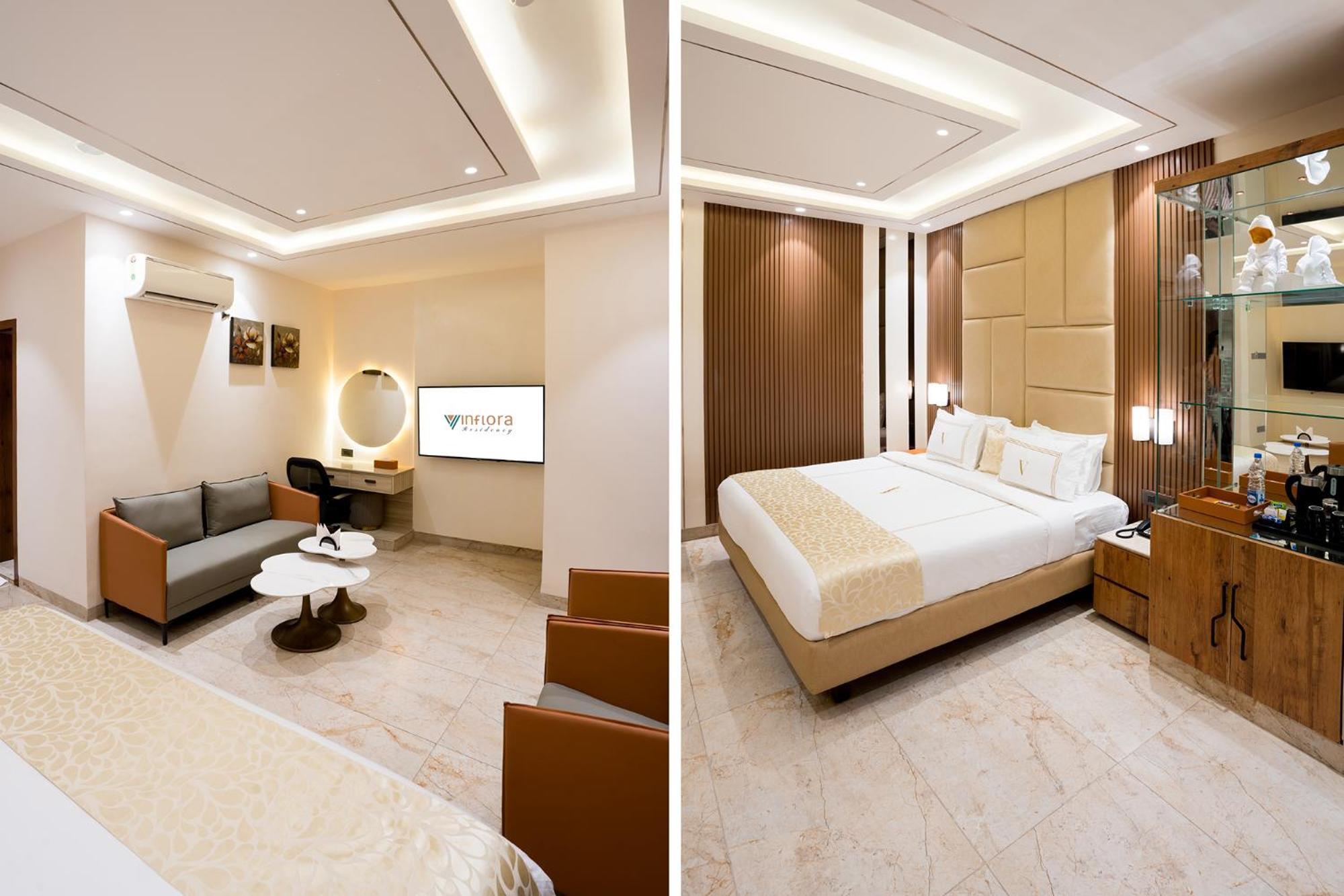 Oriva Vinflora Residency - Nr Lv Prasad Hospital, Banjara Hills Hotel Hyderabad Eksteriør billede
